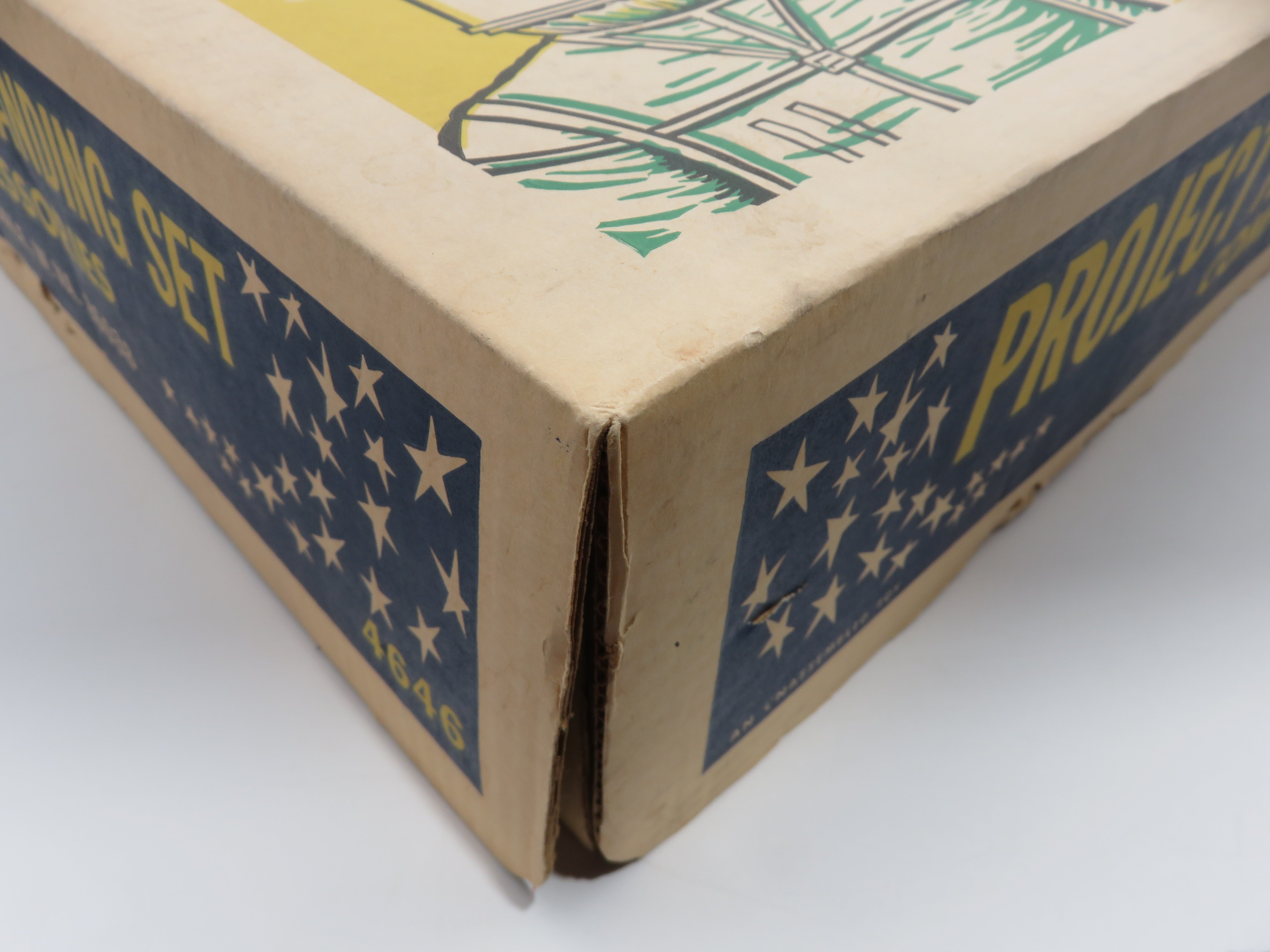VINTAGE Project Apollo Moon Landing Set - Louis Marx & Co./Marx Toys (1968) #4646 Collectible